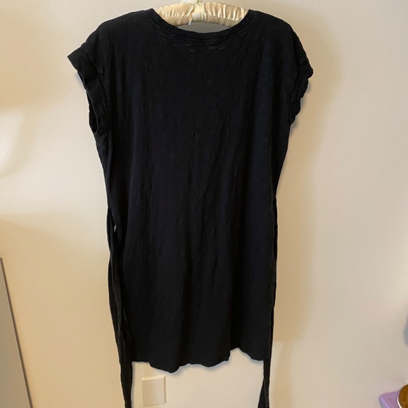 Knit tie-waist mini dress - Picture 5 of 7